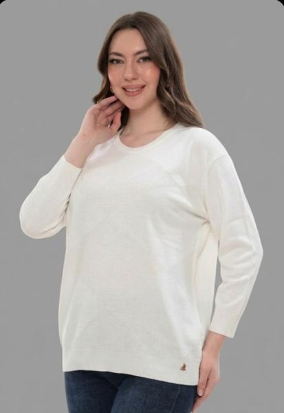 Свитер Julia (52-54) JL1167 white (деми)