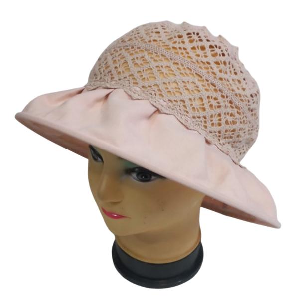 Панама Mabi (56-60) 0724 pink (лето)