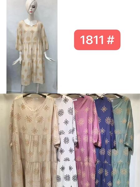 Платье Saint Wish (4XL-5XL) 1811 mix (лето)