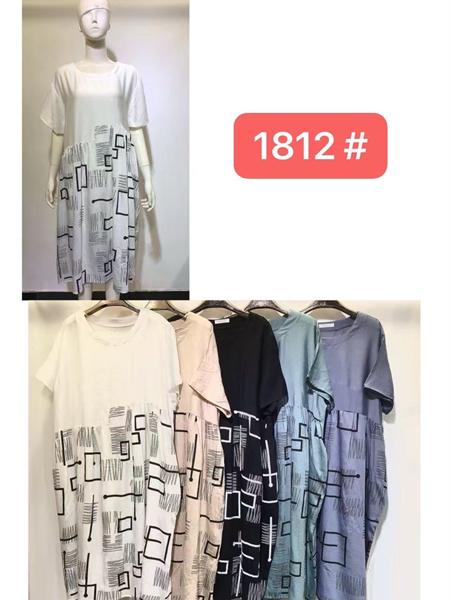 Платье Saint Wish (4XL-5XL) 1812 mix (лето)