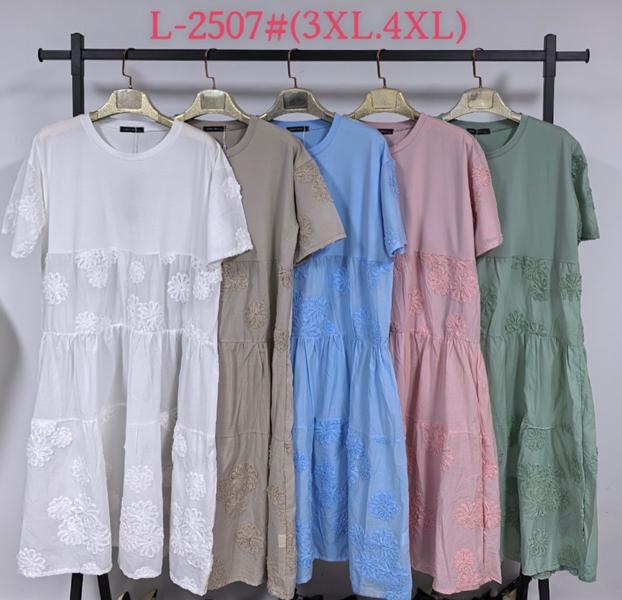 Платье Saint Wish (3XL-4XL) 2507 mix (лето)