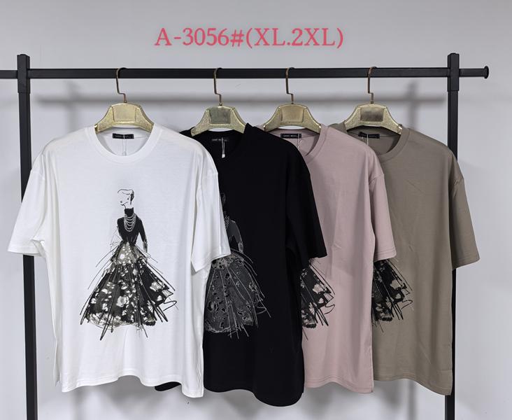 Футболка Saint Wish (XL-2XL) 3056 mix (лето)