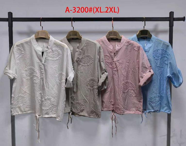 Рубашка Saint Wish (XL-2XL) A3200 mix (лето)