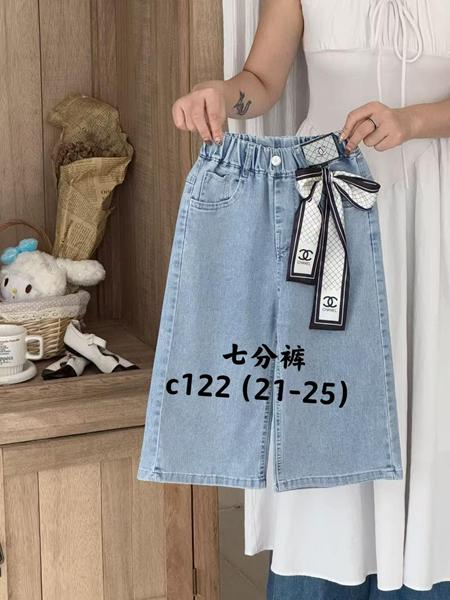 Бриджи ChicWear (21-25) C122 l.blue (лето)