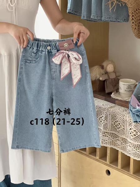 Бриджи ChicWear (21-25) C118 l.blue (лето)