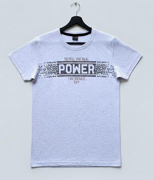 Футболка Dino (13-16) DN372 l.grey (лето)