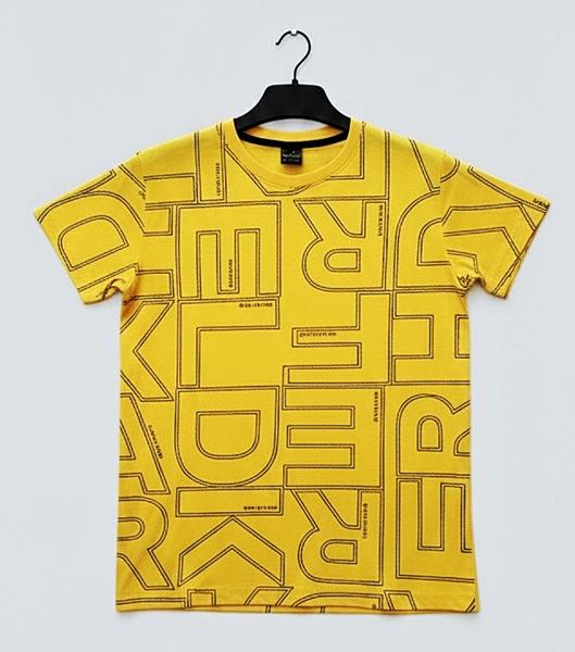 Футболка Dino (13-16) DN376 yellow (лето)