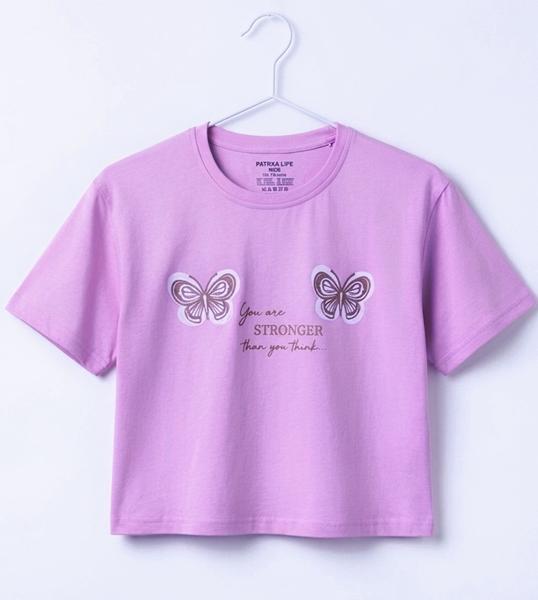 Футболка Dino (8-14) DN415 purple (лето)