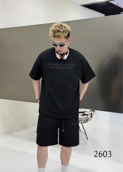 Костюм F.T.H (M-3XL) 2603 black (лето)