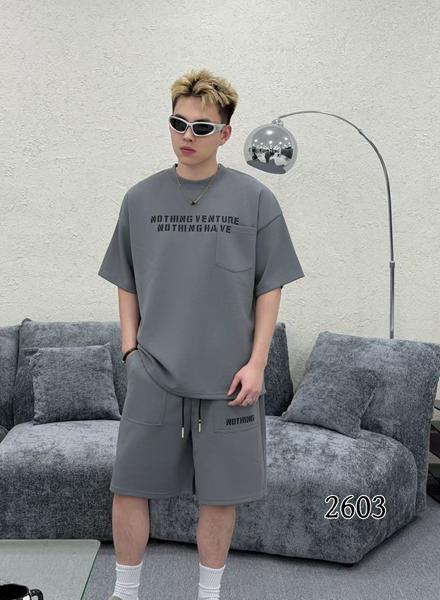 Костюм F.T.H (M-3XL) 2603 grey (лето)