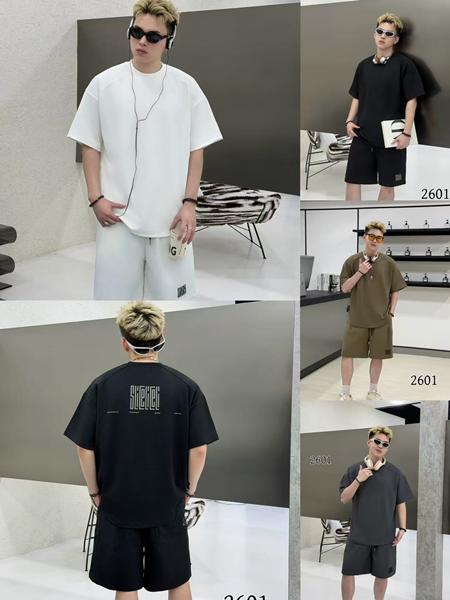 Костюм F.T.H (M-3XL) 2601 white (лето)