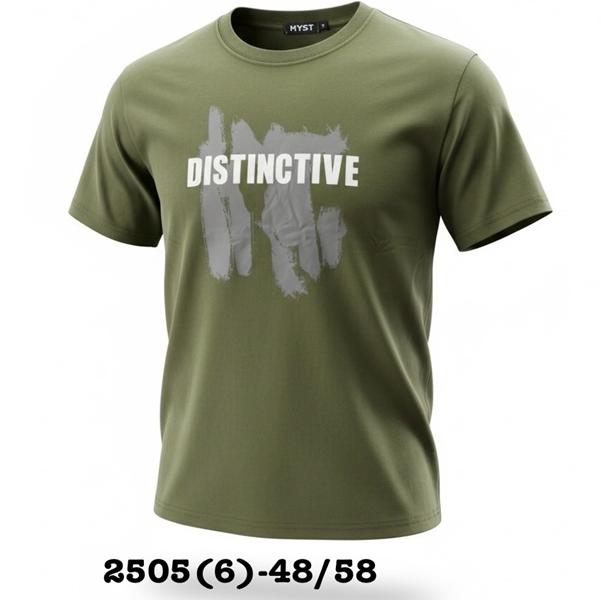 Футболка LiOpt (48-58) 2505-6 khaki (лето)