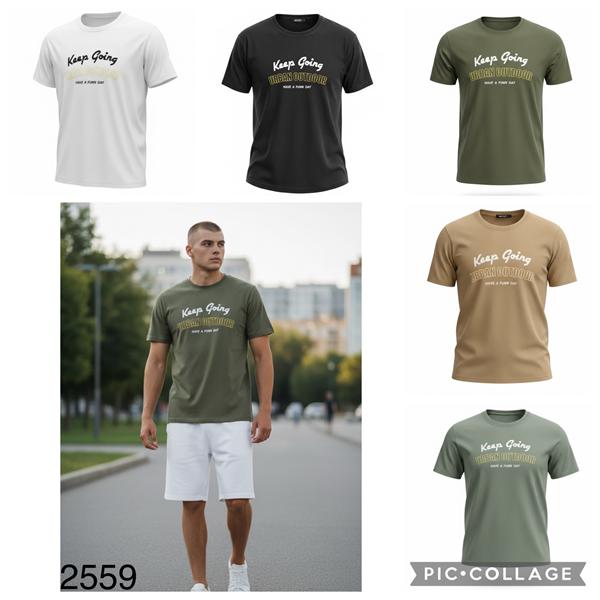 Футболка LiOpt (48-58) 2559 olive (лето)