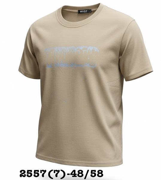 Футболка LiOpt (48-58) 2557-7 beige (лето)