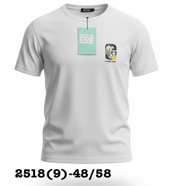 Футболка LiOpt (48-58) 2518-9 white (лето)