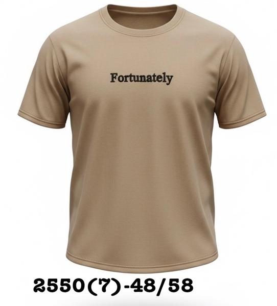 Футболка LiOpt (48-58) 2550-7 beige (лето)