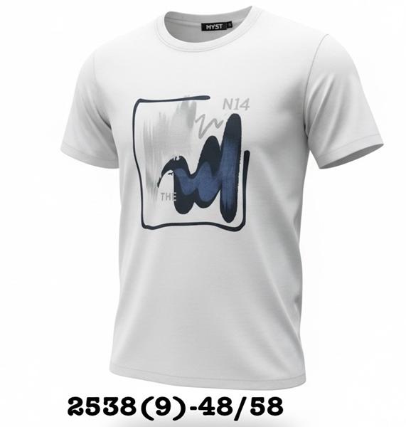 Футболка LiOpt (48-58) 2538-9 white (лето)