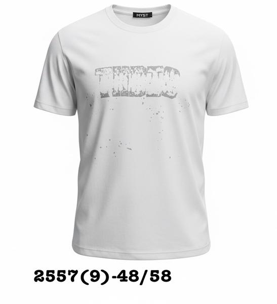 Футболка LiOpt (48-58) 2557-9 white (лето)