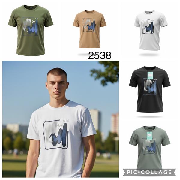 Футболка LiOpt (48-58) 2538 grey (лето)