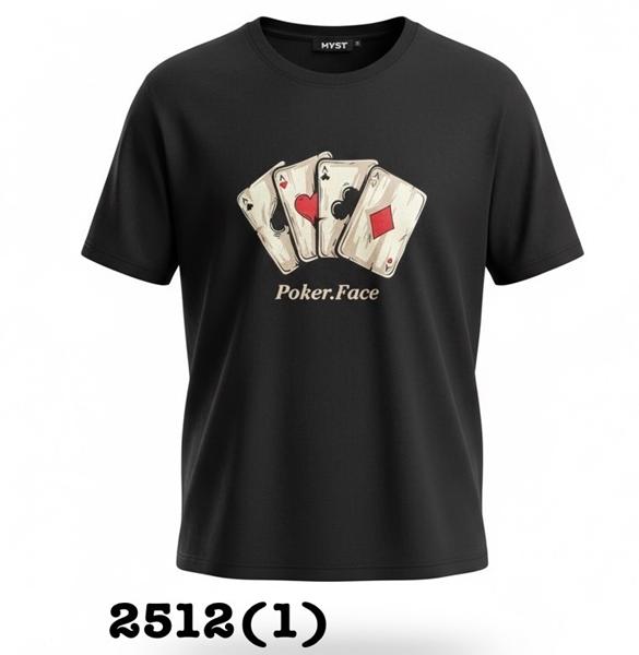 Футболка LiOpt (48-58) 2512-1 black (лето)