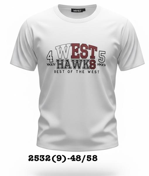 Футболка LiOpt (48-58) 2532-9 white (лето)