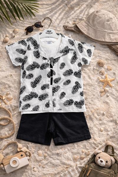 Костюм Major (3-6) 26523 white (лето)