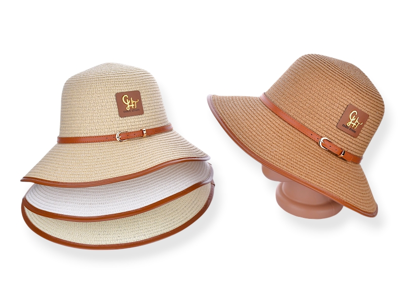 Шляпа КОРОЛЕВА (56-58) 7-03 mix (лето)