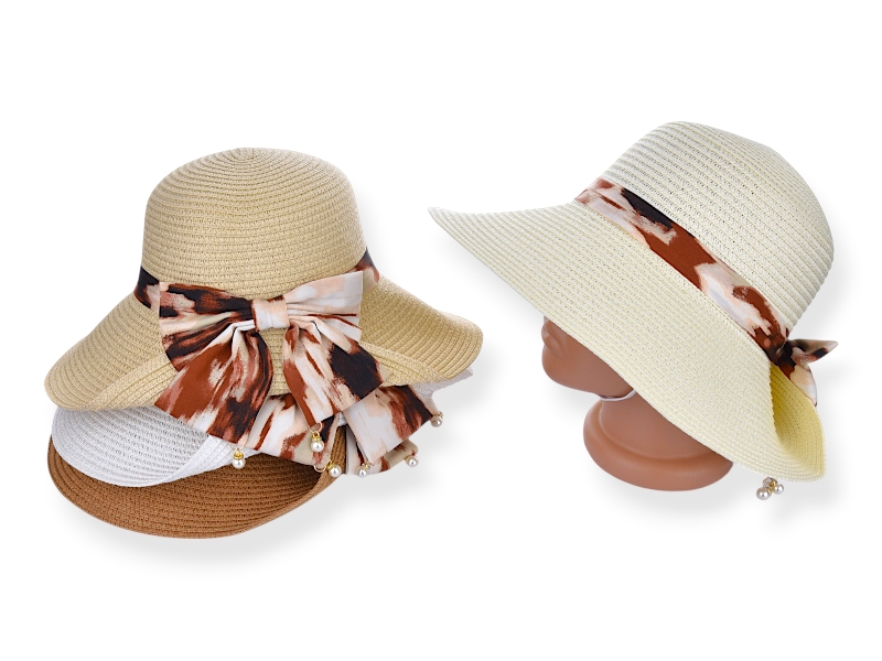 Шляпа КОРОЛЕВА (56-58) 7-05 mix (лето)