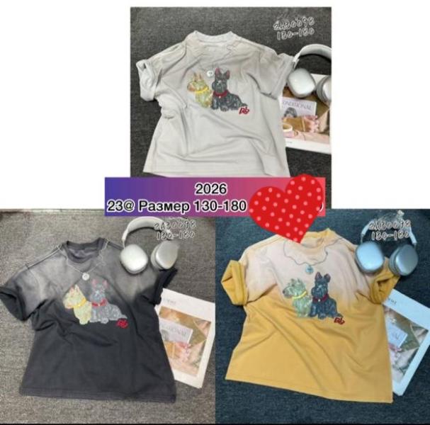 Футболка Meloria (130-180) 2A30098 black (лето)