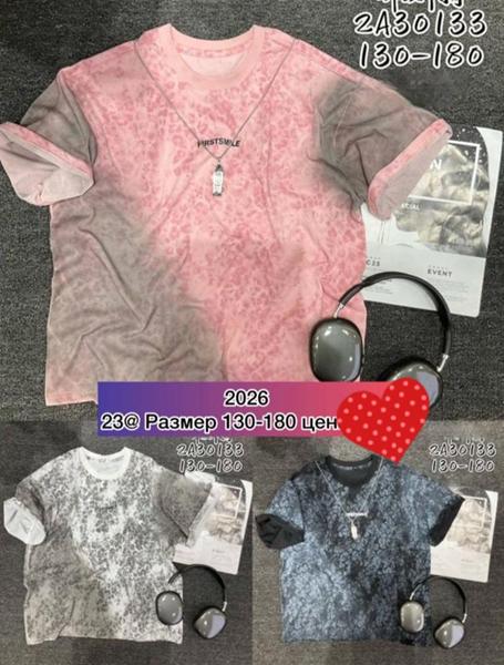 Футболка Meloria (130-180) 2A30133 black (лето)