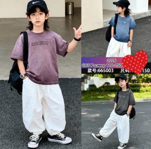 Футболка Meloria (110-150) 665003 blue (лето)