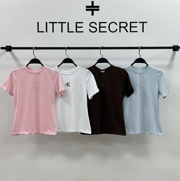 Футболка Little Secret (S-L) 1046 l.blue (лето)