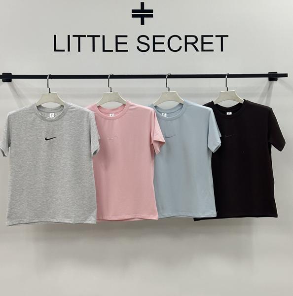 Футболка Little Secret (S-L) 1062 l.blue (лето)