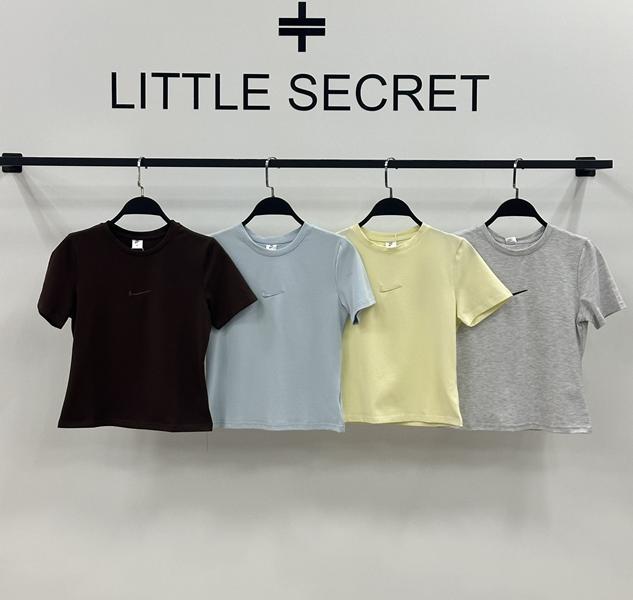 Футболка Little Secret (S-L) 1080 l.blue (лето)
