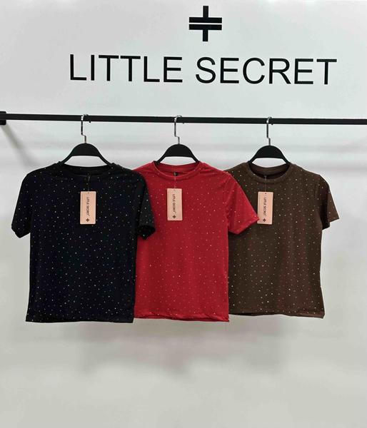 Футболка Little Secret (S-L) 2007 black (лето)
