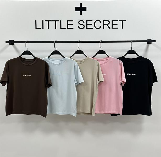 Футболка Little Secret (S-L) 500520 black (лето)