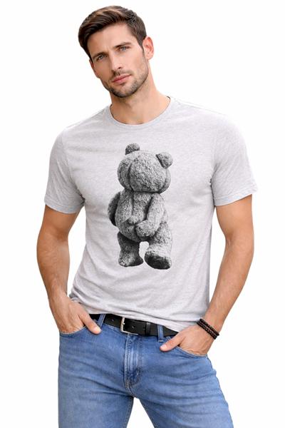 Футболка ALIA (M-3XL) AL102 grey (лето)