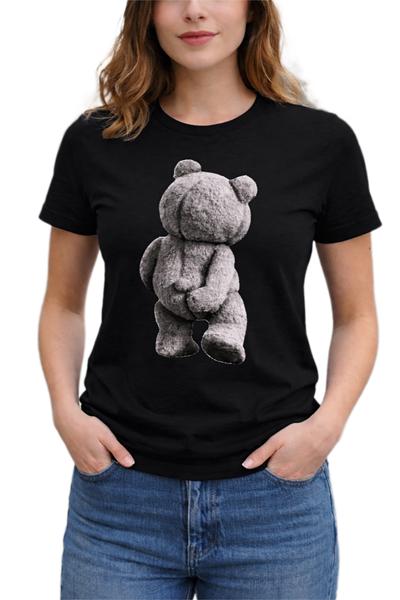 Футболка ALIA (M-3XL) AL112 black (лето)