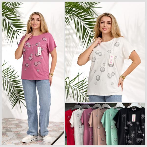 Футболка Lola (52-54) LL622 mix (лето)