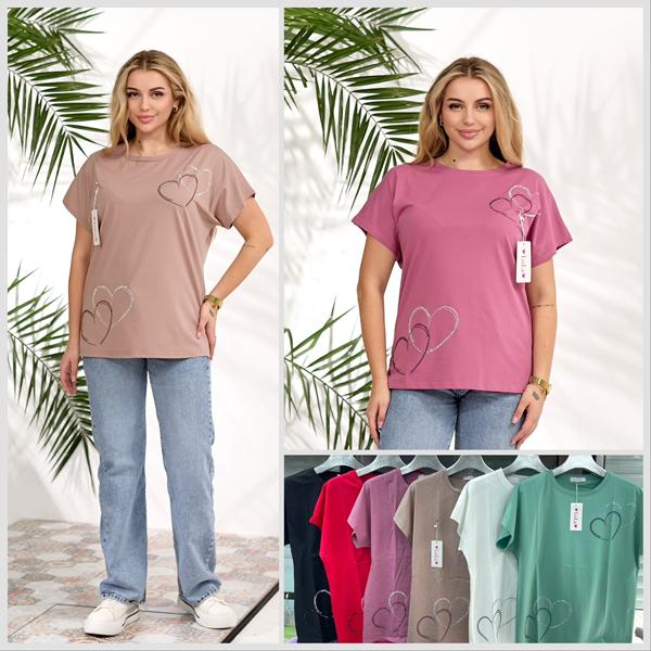 Футболка Lola (52-54) LL623 mix (лето)