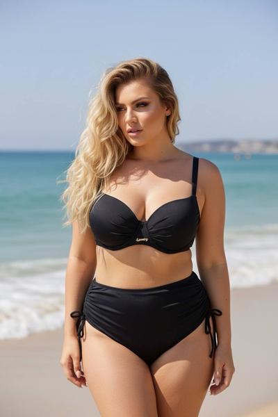 Купальник DFK (44-52) 25118 black (лето)