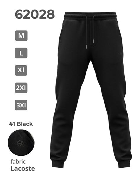 Штаны спорт 2BRO (M-3XL) 62028 black (деми)