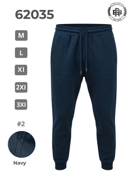 Штаны спорт 2BRO (M-3XL) 62035 navy (деми)