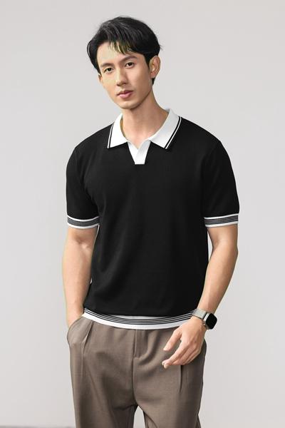 Футболка 2BRO (L-4XL) 821 black (лето)