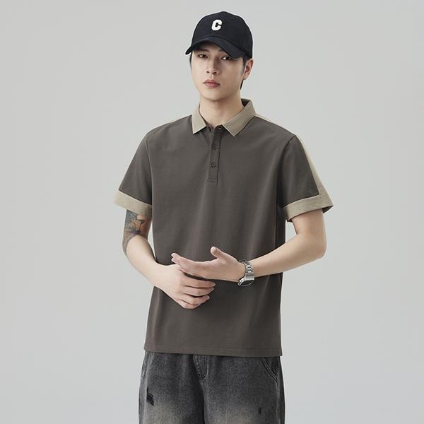 Футболка 2BRO (L-4XL) 8331 d.grey (лето)