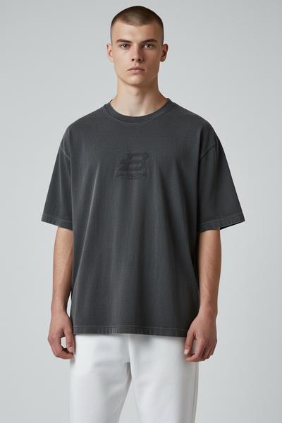 Футболка 2BRO (M-2XL) BR931 d.grey (лето)