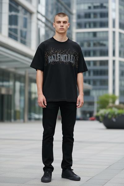 Футболка 2BRO (M-2XL) BR935 black (лето)