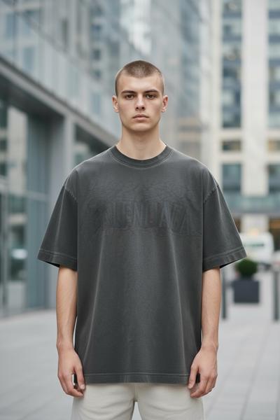 Футболка 2BRO (M-2XL) BR936 grey (лето)