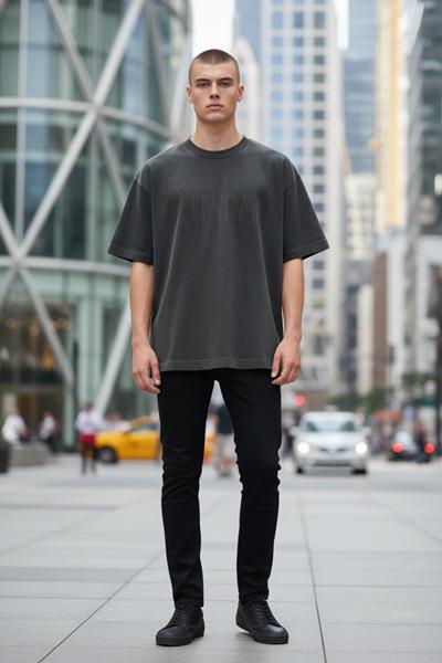 Футболка 2BRO (M-2XL) BR937 d.grey (лето)