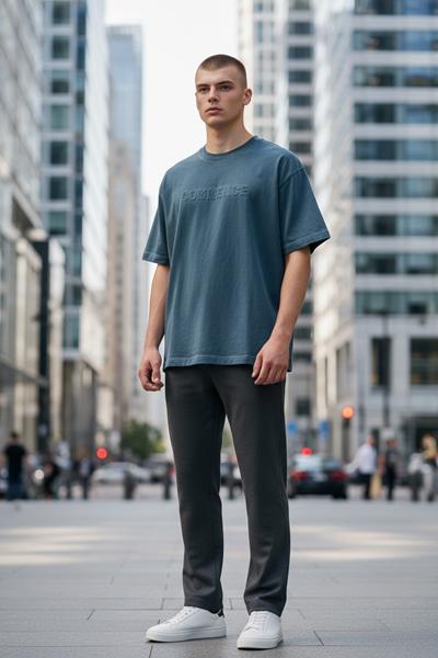 Футболка 2BRO (M-2XL) BR940 blue (лето)